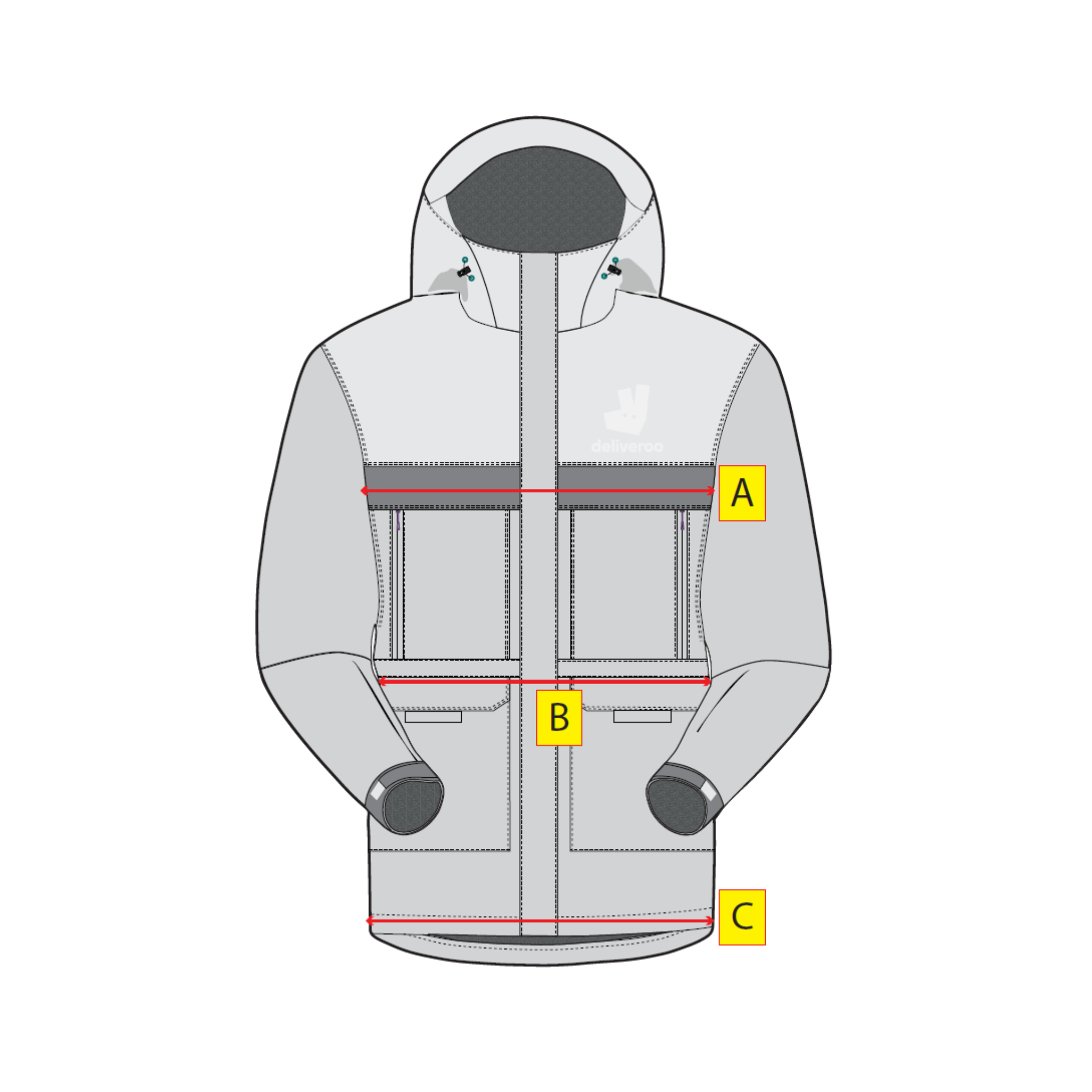 Sizing image for Winter Jacket